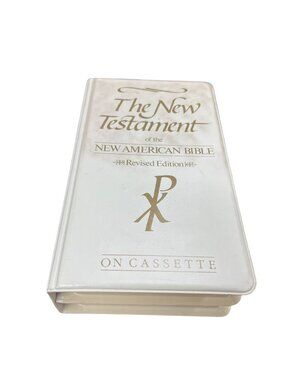 The New Testament vtg New American Bible Revised Edition On Cassette SKU 10-457